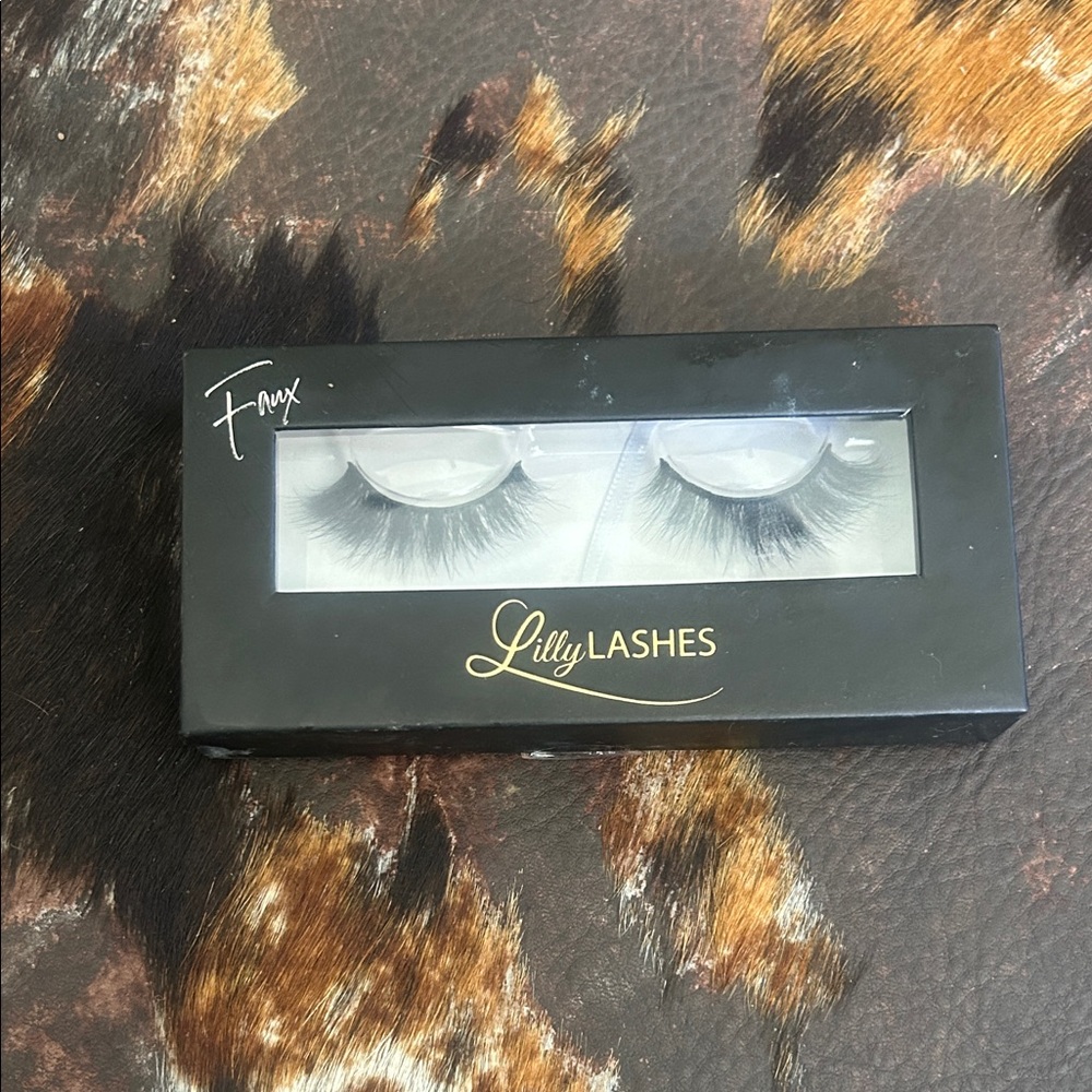 Lilly Lashes Faux Mink Dramatic Black Lashes